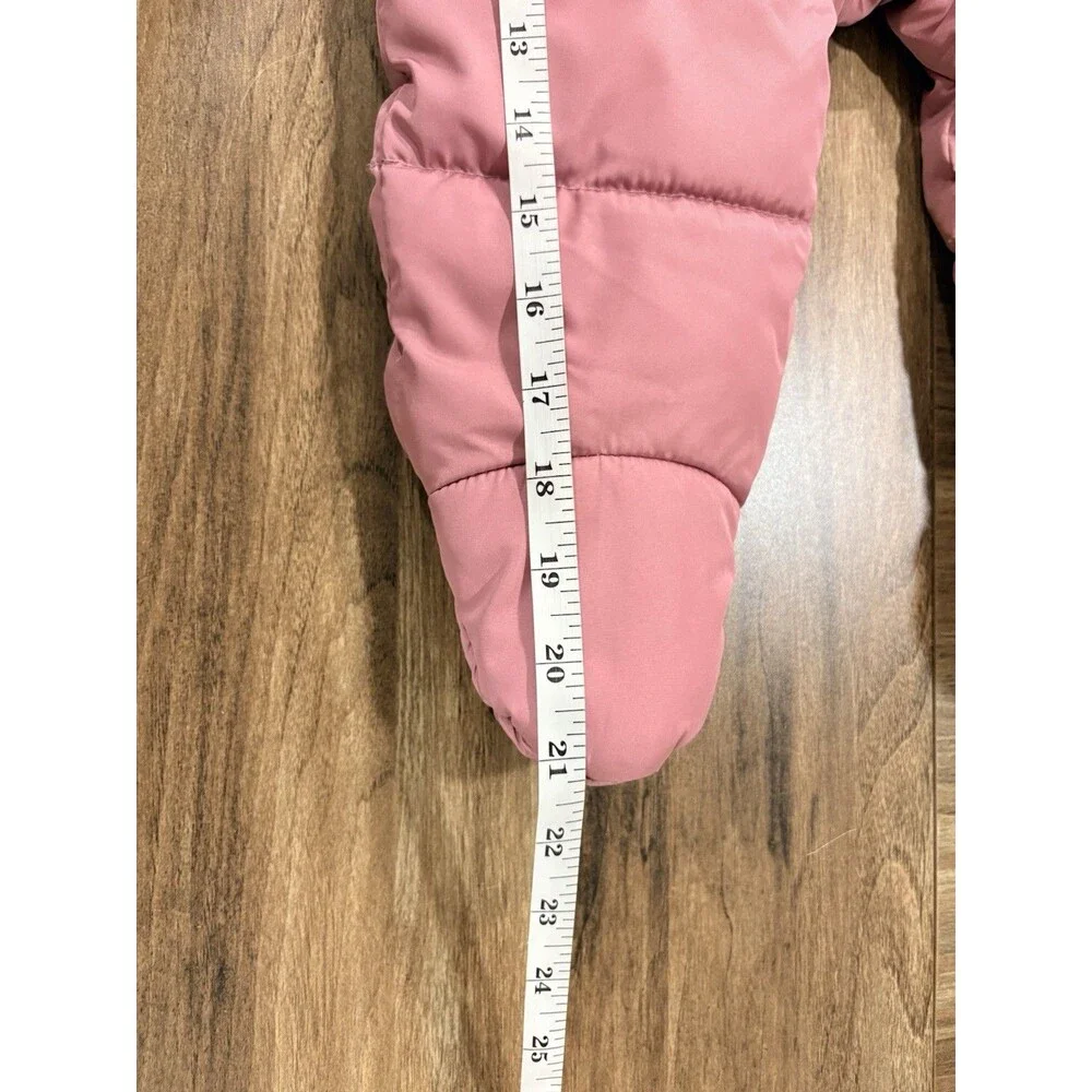 Old Navy Baby Girls Water-Resistant Frost Free Puffer Snowsuit Bunting 6-12 Mths
